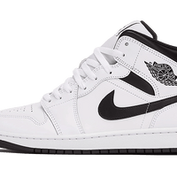 Air Jordan 1 Mid White Black