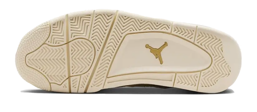 Air Jordan 4 Sail Metallic Gold