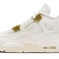 Air Jordan 4 Sail Metallic Gold