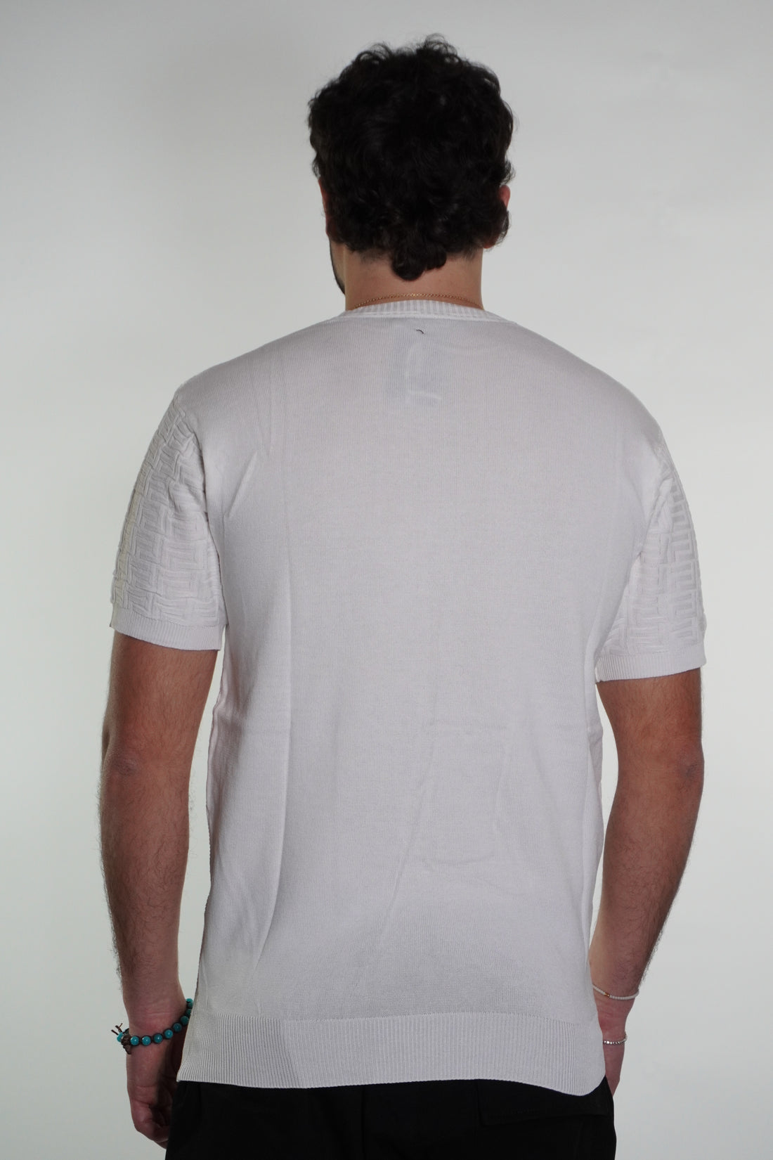 T-SHIRT BASIC MAZE WHITE