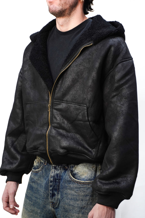 MONTONE CROP CON CAPPUCCIO