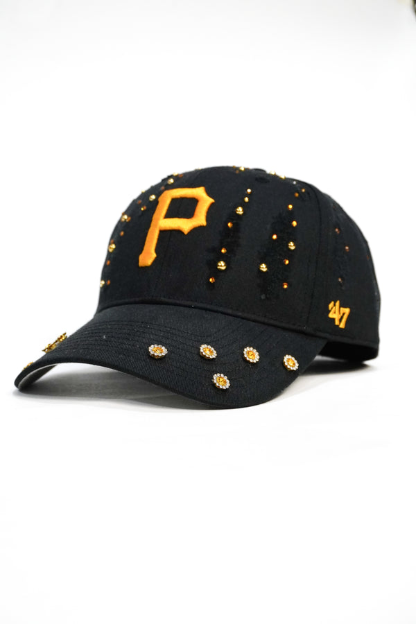'47 Cappellino Raised Basic Pittsburgh Pirates - black Custom