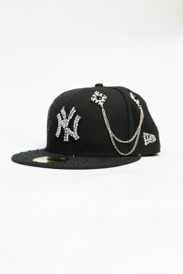 Cappellino New Era 59Fifty New York Yankees Black Cross Chain