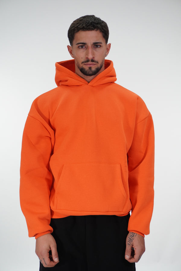 FELPA TOKYO BOXY FIT ARANCIO