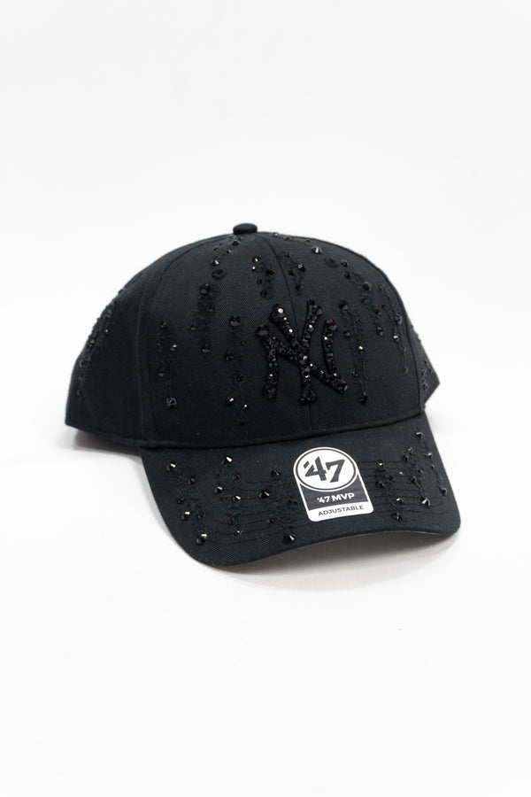 '47 Cappellino Raised Basic New York Yankees - Black Diamond Custom