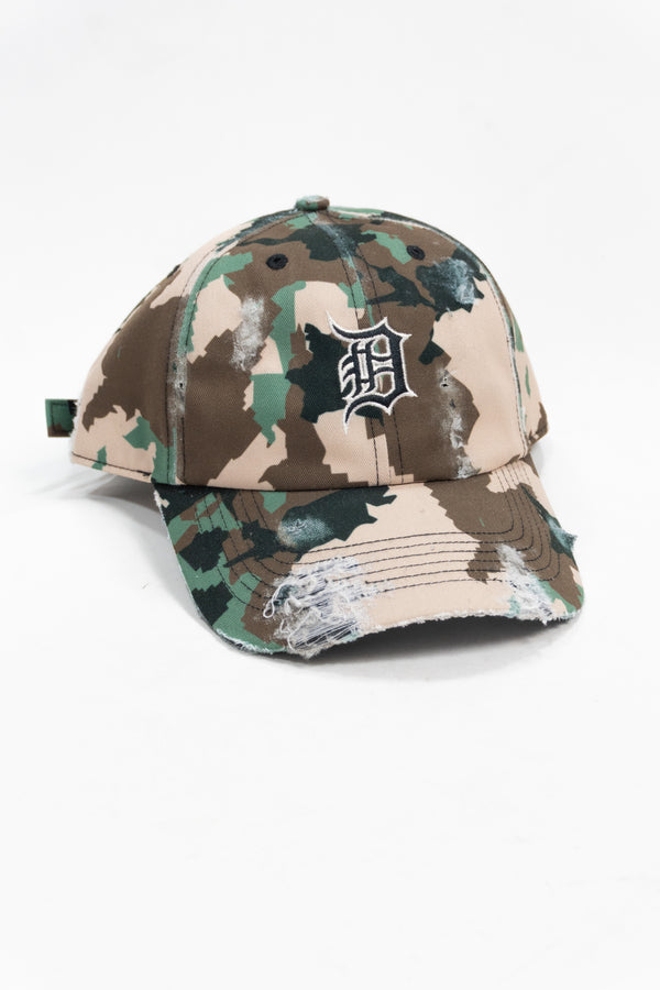 '47 Cappellino Digital Star Clean Up Detroit Tigers - Destroyed Custom