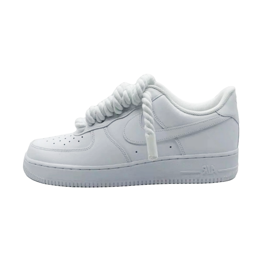 Air Force 1 '07 White Rope Laces 'Corda' White
