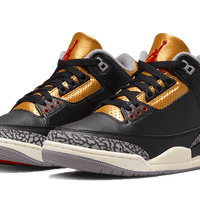 Air Jordan 3 Retro Black Cement Gold